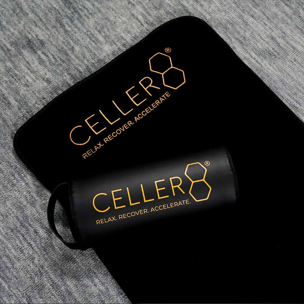 CELLER8 PEMF mat and neck pillow