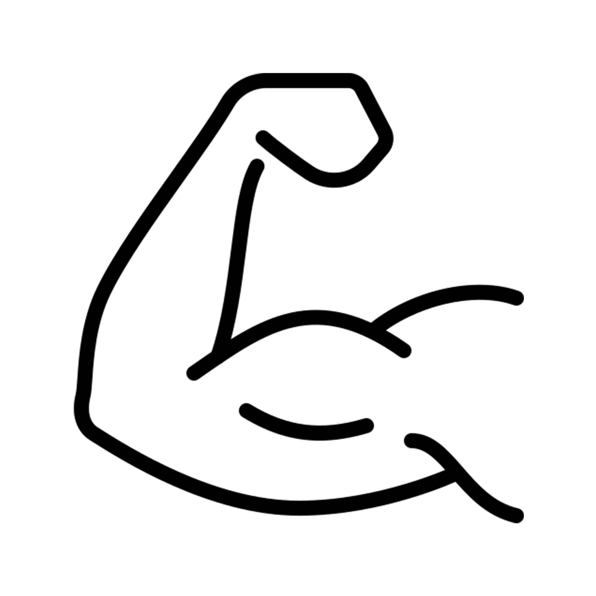 Arm tense icon