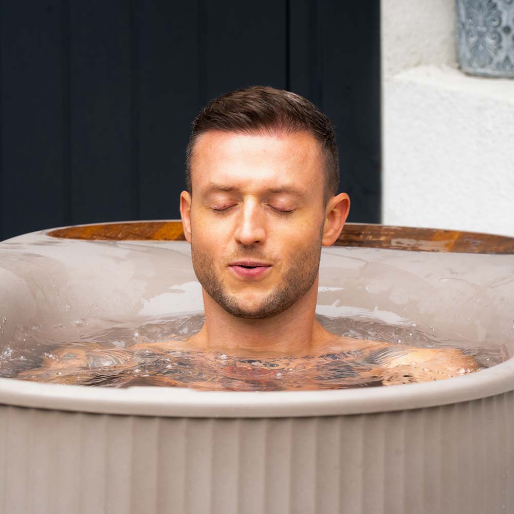 Andy Smith (CELLER8 CEO and Founder) in Monk Ice Bath