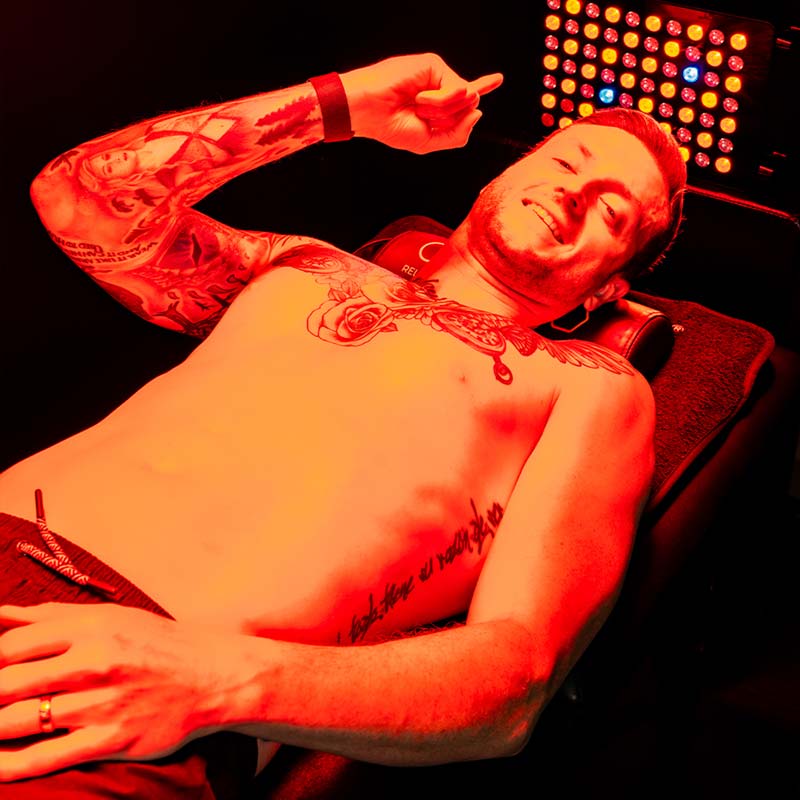 Andy Smith (CELLER8 CEO and Founder) on CELLER8 Full Body Mat after ice bath