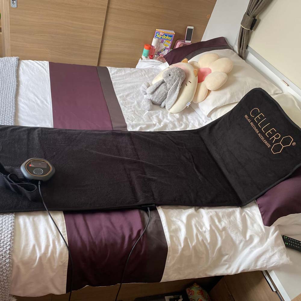 CELLER8 on bed - Lydia Ruckstuhl Review
