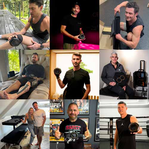 Carrying CELLER8 mat bag out of a front door