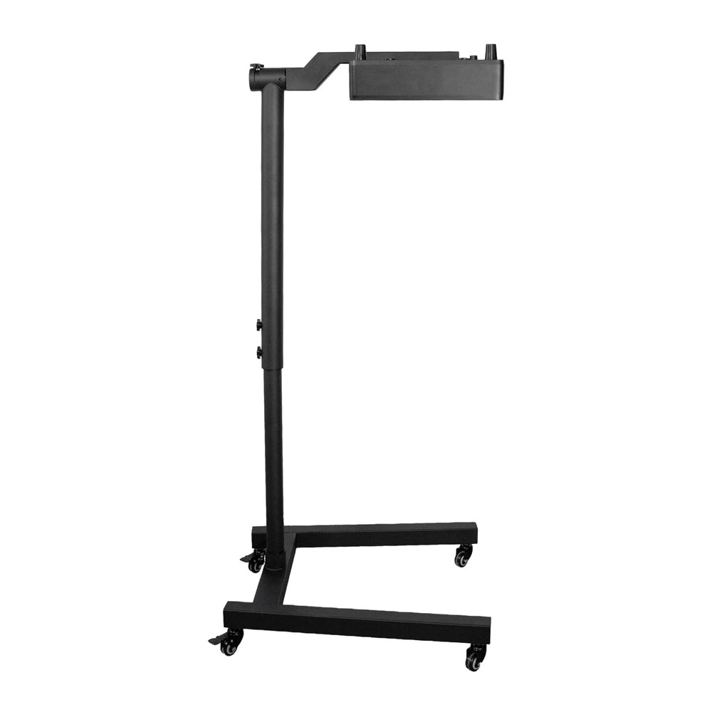 Half Body Red Light Stand with panel side on front view