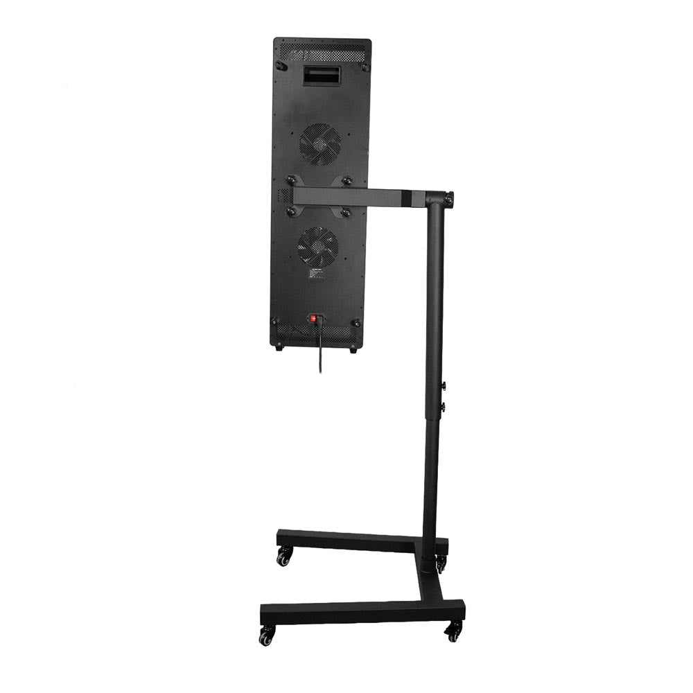 Half Body Red Light Stand with panel facing backwards