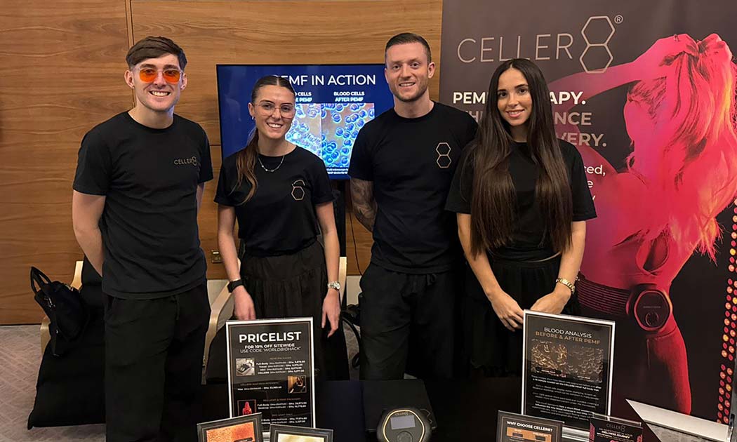 World biohack summit CELLER8 team photo