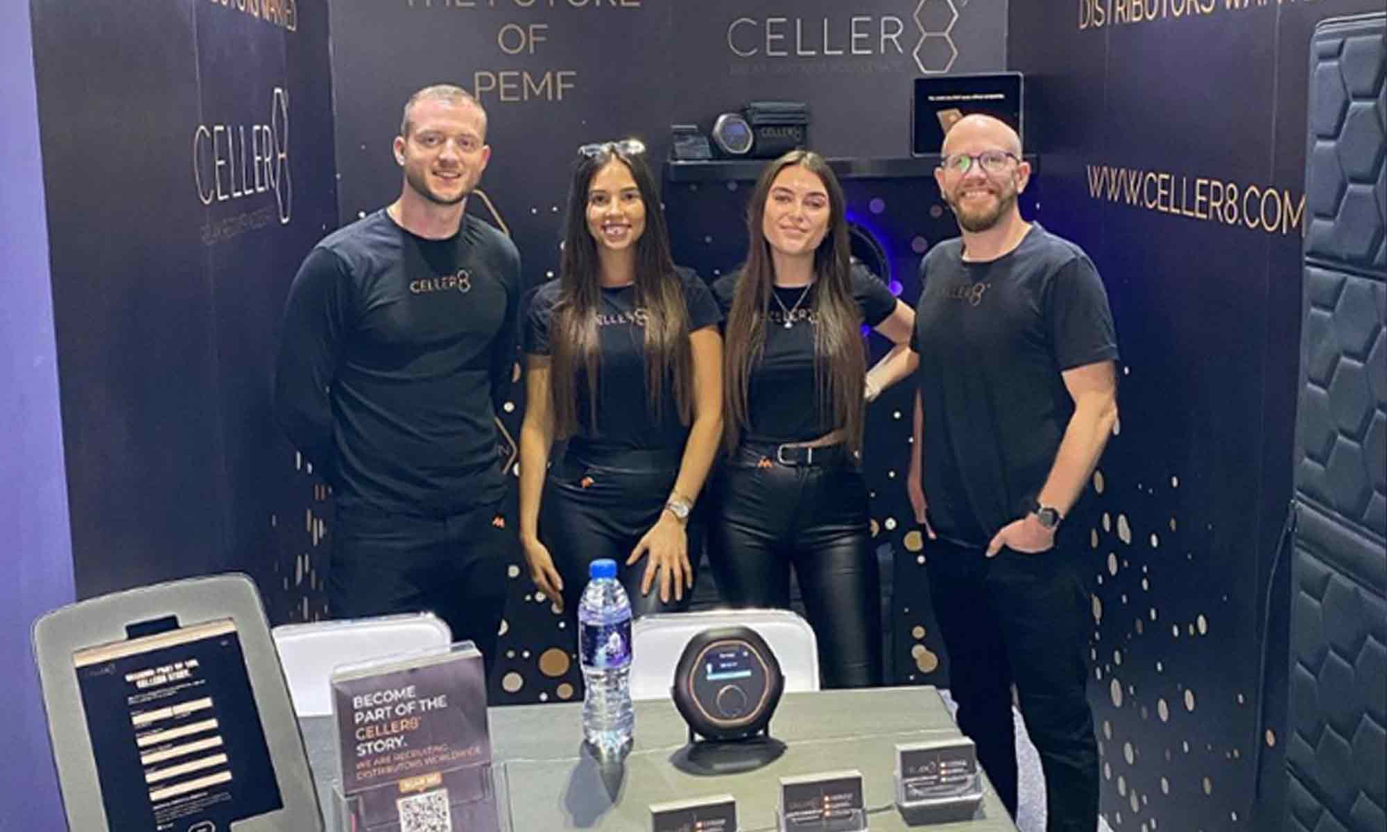 CELLER8 team at Arab Health 2023