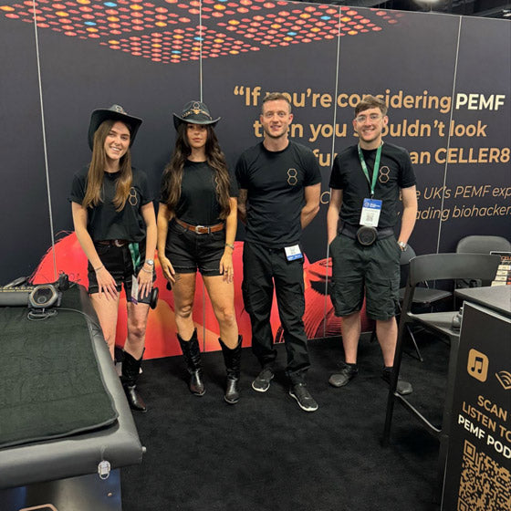 CELLER8 team at the Health Optimisation Summit 2025 in Austin Texas